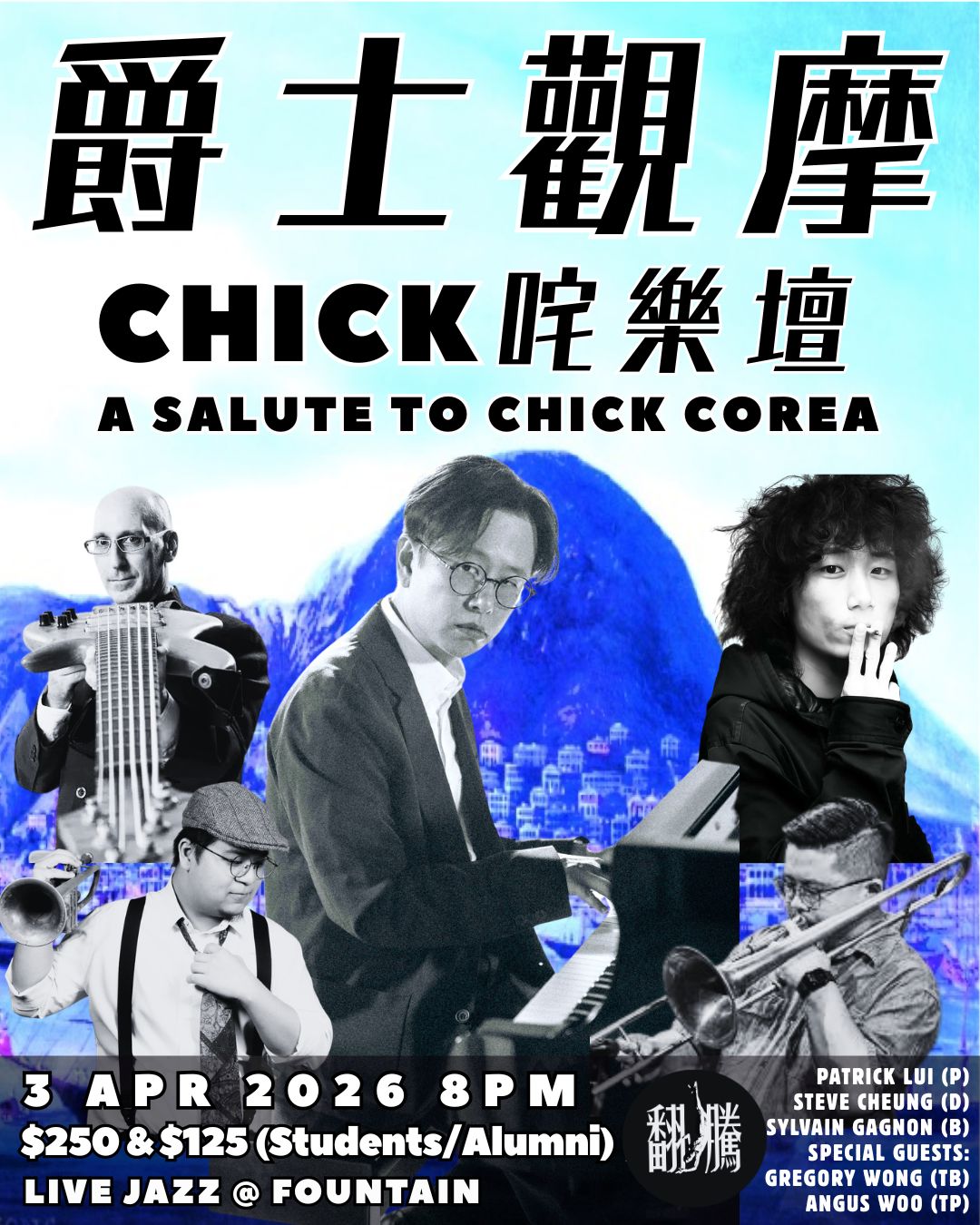 【爵士觀摩 Live At Jim Hall】Patrick Lui Trio - Chick咤樂壇